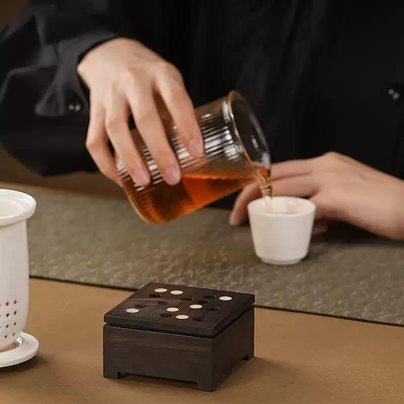 唯詩對弈香器檀香禮盒盤香焚香茶道香爐桌面擺件創(chuàng)意禮品生日禮物